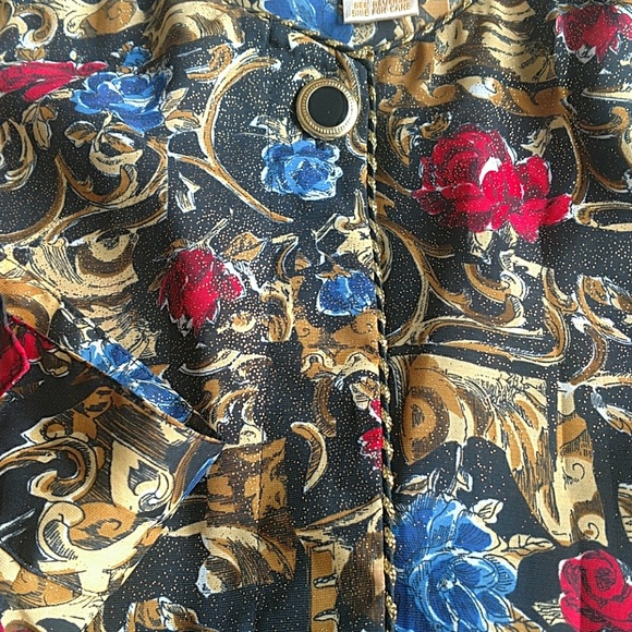 Vintage Jordan Jewel Print Top - Picture 3 of 8